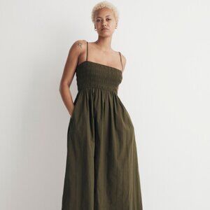 Madewell Theo sleevless midi dress